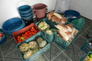 Alunos no parque de exposi&ccedil;&otilde;es